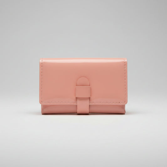Strap Closure Card Wallet