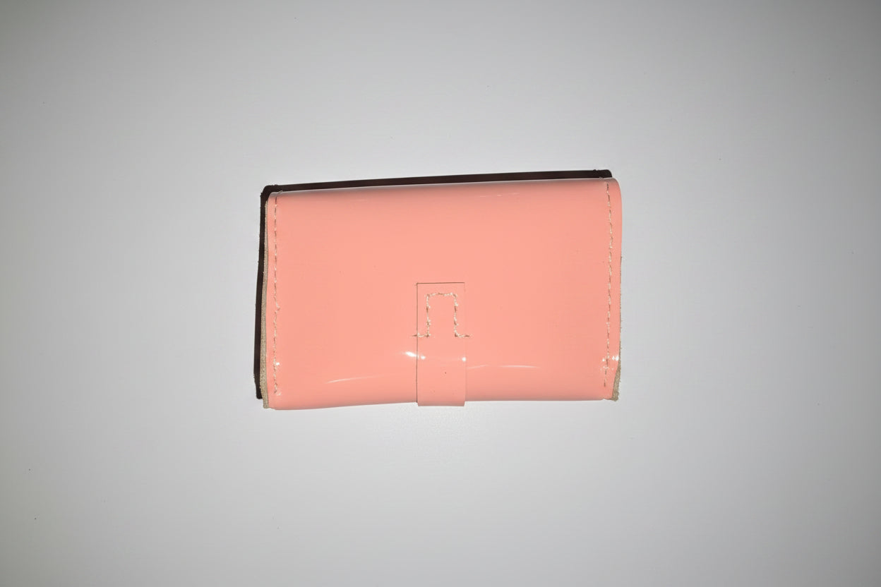 Strap Closure Card Wallet